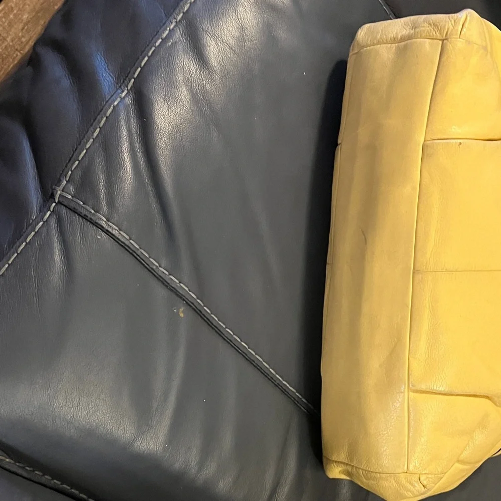 Coach Kara Carryall yellow bag